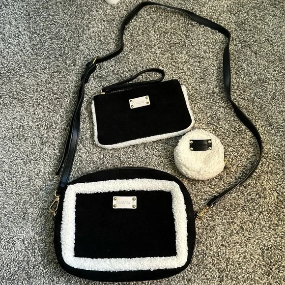 NWOT 3 piece purse set- Bear paw - Picture 1 of 10